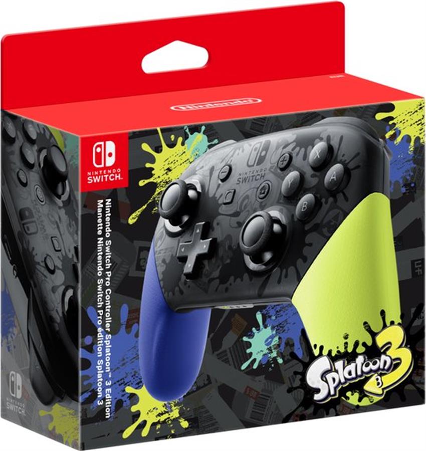Pro controller edicion Splatoon 3  original