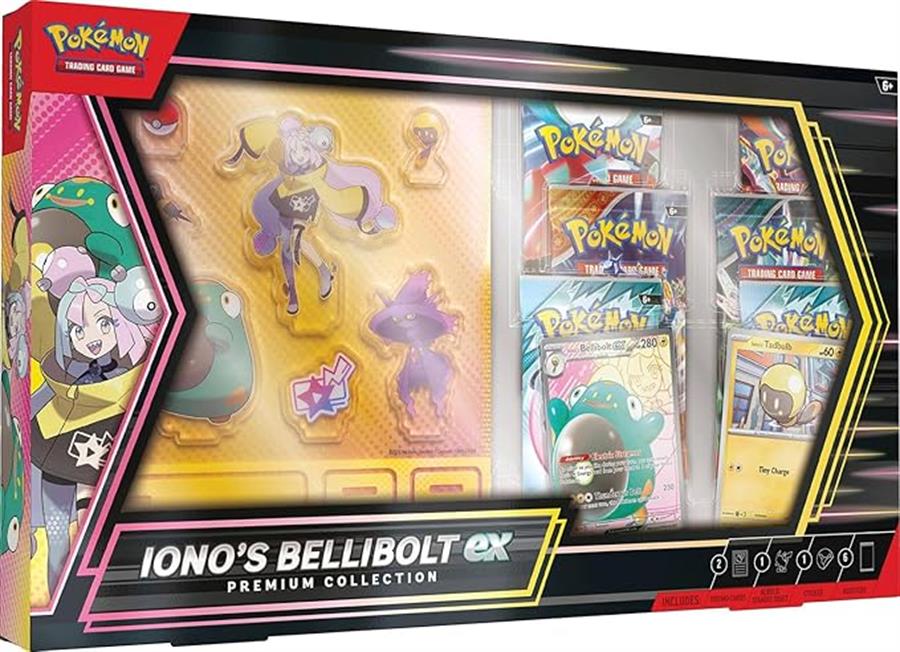 Pokemon TCG: iono bellibolt ex premium collection