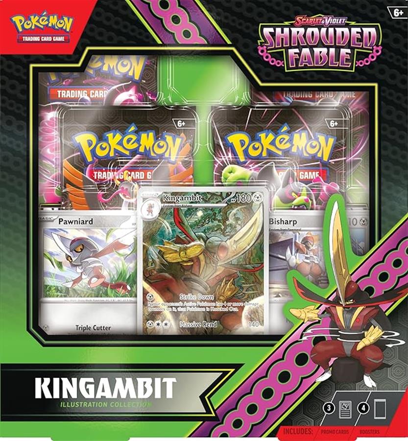 Pokemon TCG: Shrouded fable Kingabit illustration collection