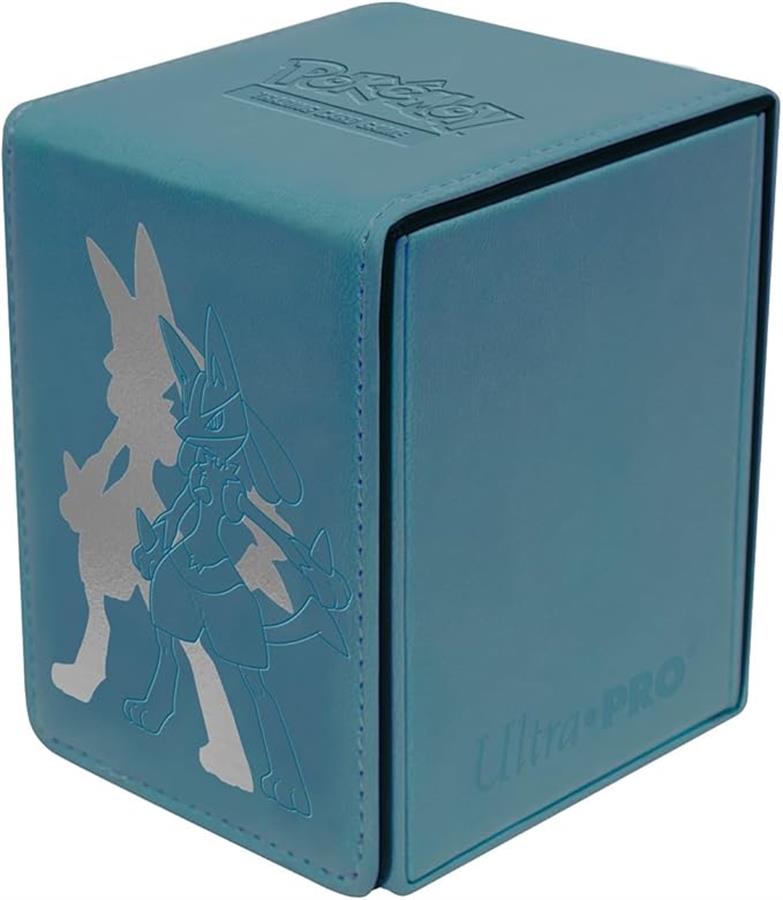 Pokemon TCG: Alcove Flip Lucario caja magnetica